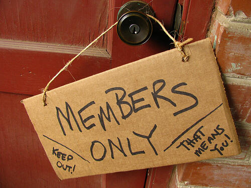 For members only