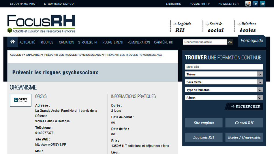 Search Result Page